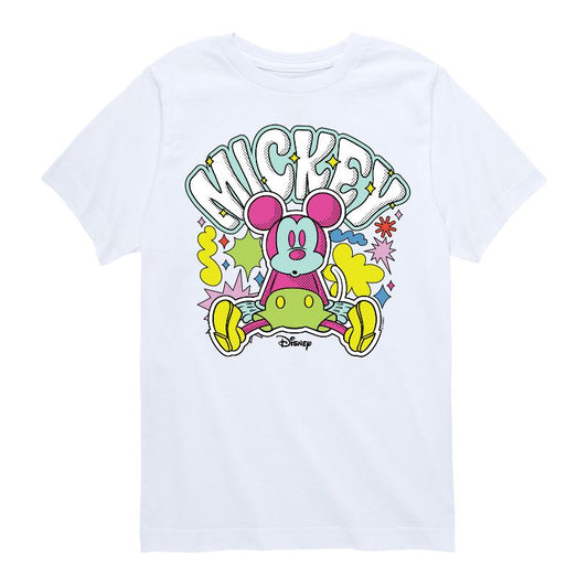Boys' - Disney - Mickey Mouse Short Sleeve Graphic T-Shirt