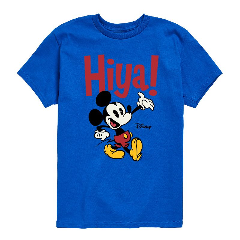 Boys' - Disney - Mickey Mouse Short Sleeve Graphic T-Shirt
