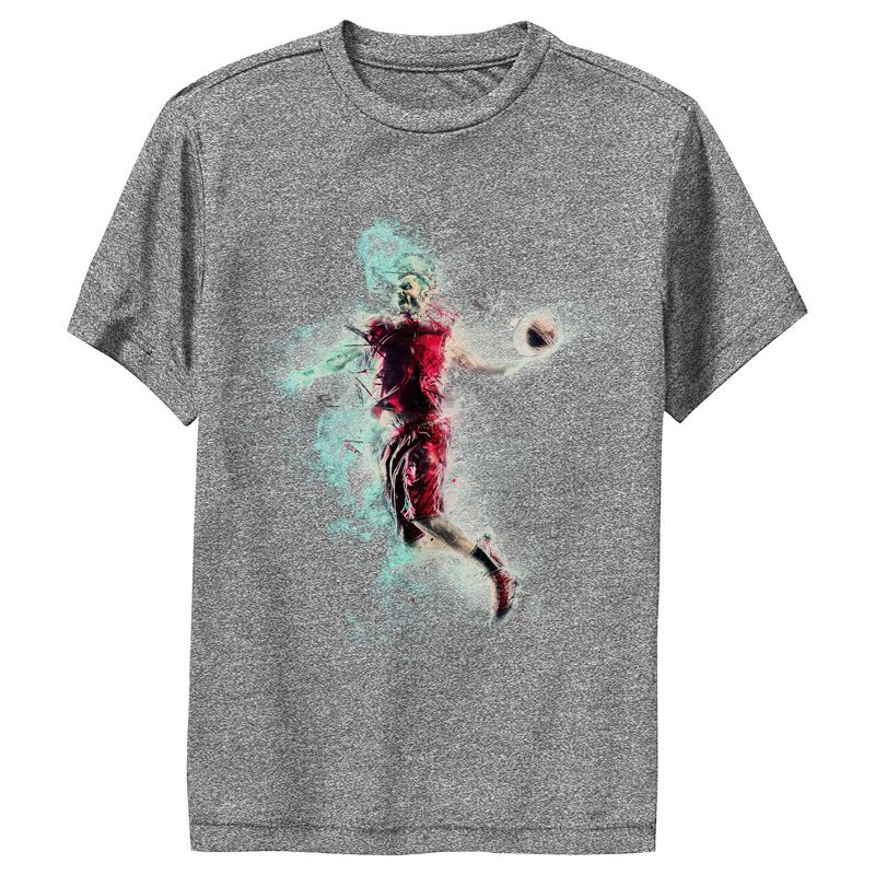 Boy's Lost Gods Dunking Silhouette Performance Tee