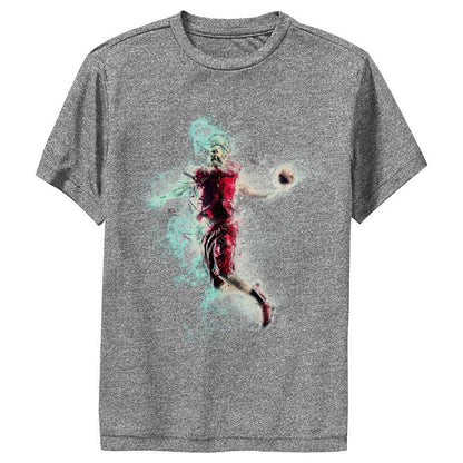 Boy's Lost Gods Dunking Silhouette Performance Tee