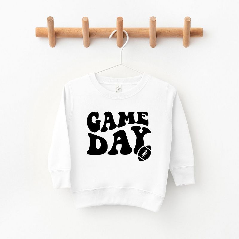 The Juniper Shop Game Day Football Toddler Graphic Sweatshirt
