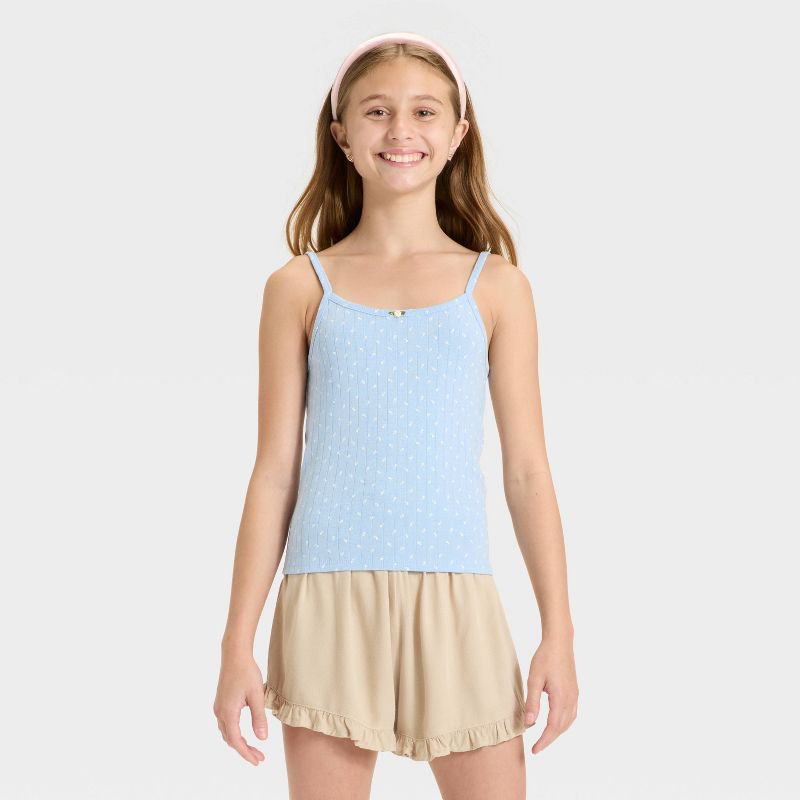 Girls' Pointelle Cami - art class™