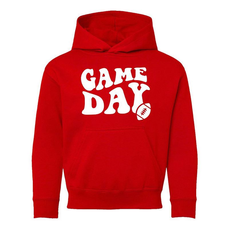 The Juniper Shop Game Day Football Youth Graphic Hoodie