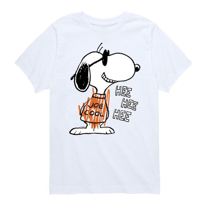 تي شيرت جو كول هي هي هي بأكمام قصيرة ورسومات جرافيكية للأولاد - بينتس