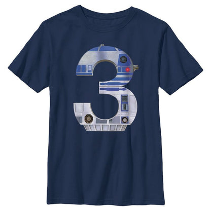 تي شيرت Star Wars R2-D2 للأولاد بعمر 3 سنوات