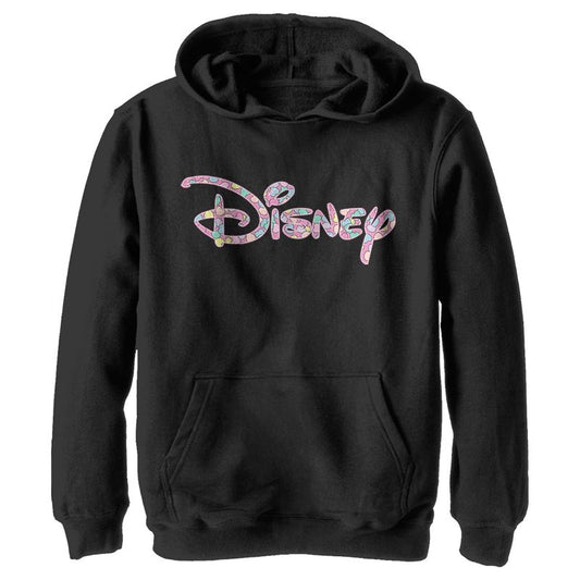 Boy's Disney Candy Logo Pull Over Hoodie