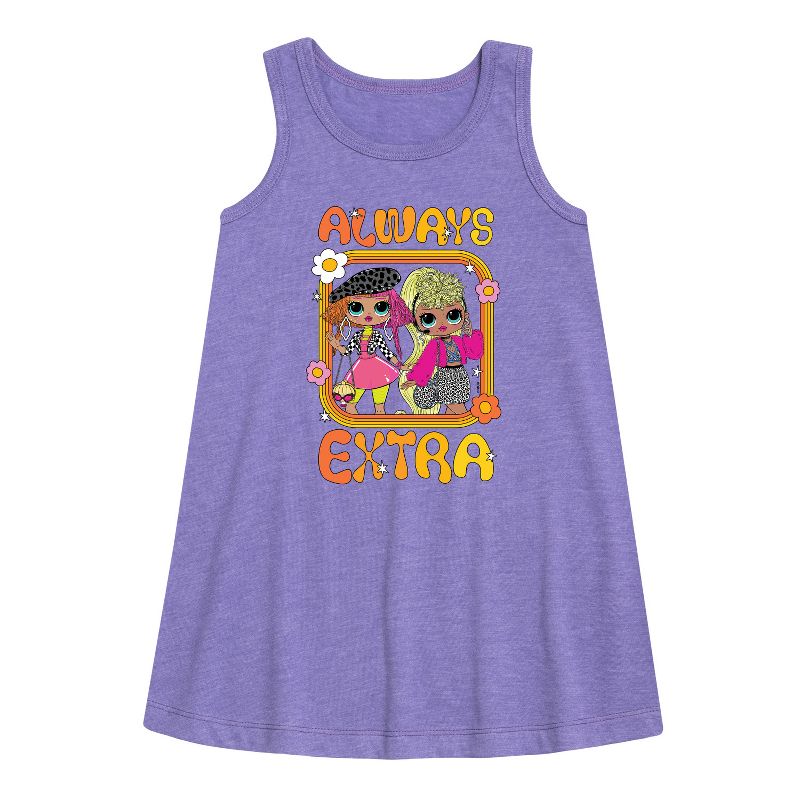 Girls' - LOL Surprise! - Always Extra Graphic Sleeveless Aline Dress