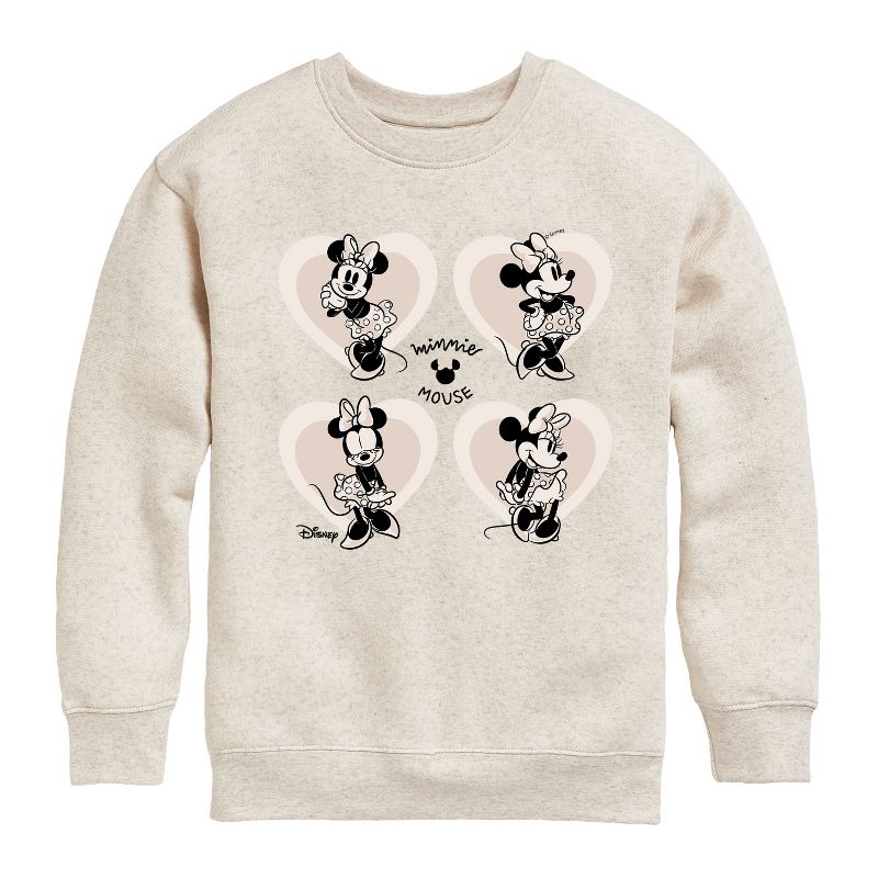 Boys' - Disney - Mickey & Friends Graphic Long Sleeve Fleece Sweatshirt