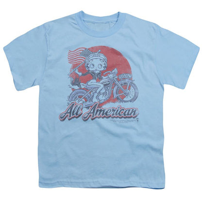 Boys' Betty Boop All American Biker T-Shirt