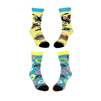 Ant Picnic Donut Feast (2-Pack) from the Sock Panda (Ages 3-7)