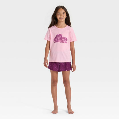 Girls' 2pc Short Sleeve Pajama Set - Cat & Jack™