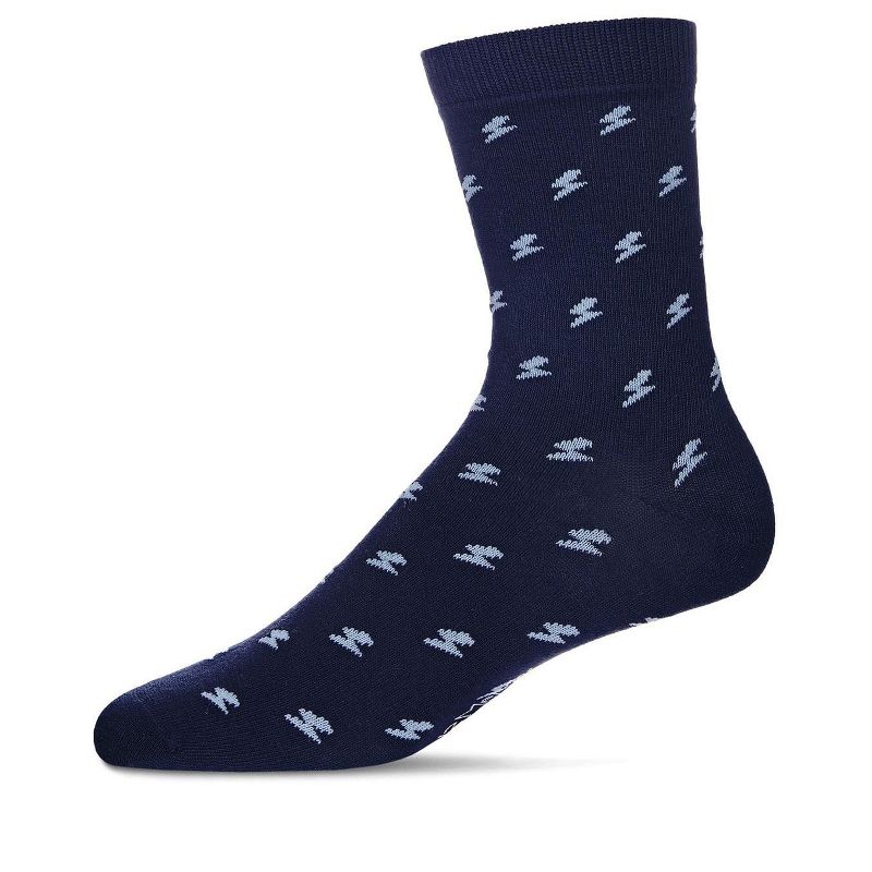 Memoi Boys' Lightning Bolt Crew Socks