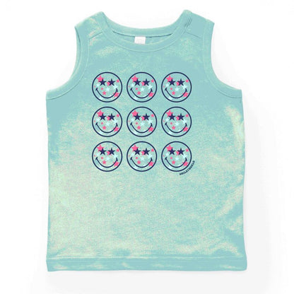 بلوزة شبابية بدون أكمام بنقشة نجوم وطنية من متجر جونيبر