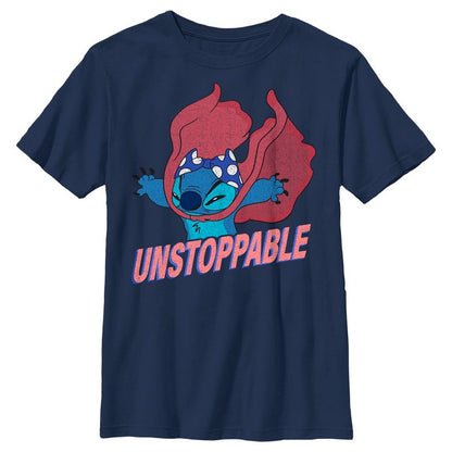 Boy's Lilo & Stitch Unstoppable Stitch T-Shirt