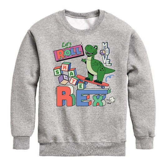 Boys' - Disney - Toy Story Graphic Long Sleeve Fleece Sweatshirt