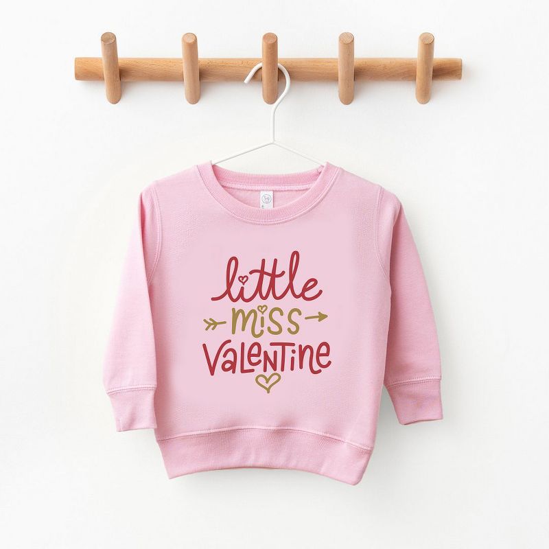 The Juniper Shop Little Miss Valentine Youth Ultra-Soft Graphic Sweatshirt