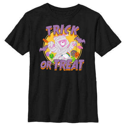 Boy's Care Bears Halloween Trick-Or-Treat Cheer Bear Mummy T-Shirt
