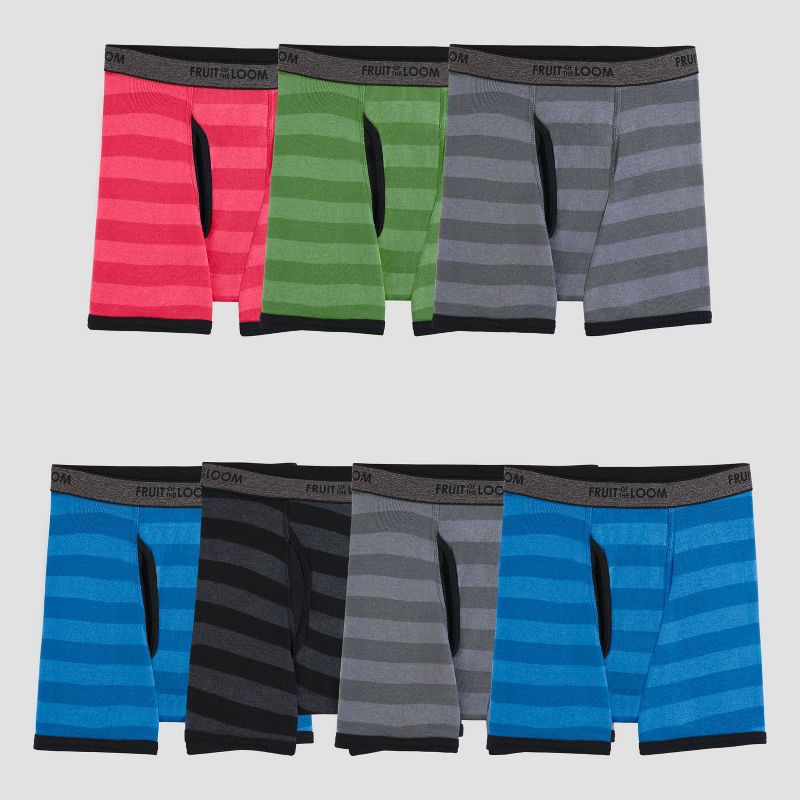 Fruit of the Loom Boys' 7pk Boxer Briefs - Colors May Vary