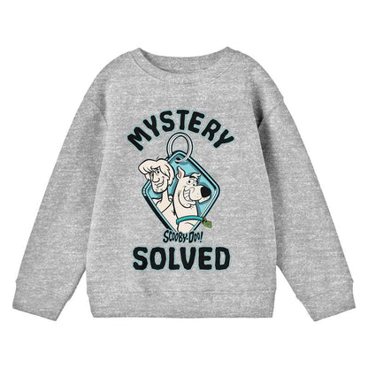 قميص رياضي بأكمام طويلة بلون هيذر للشباب من Scooby Doo Mystery Solved