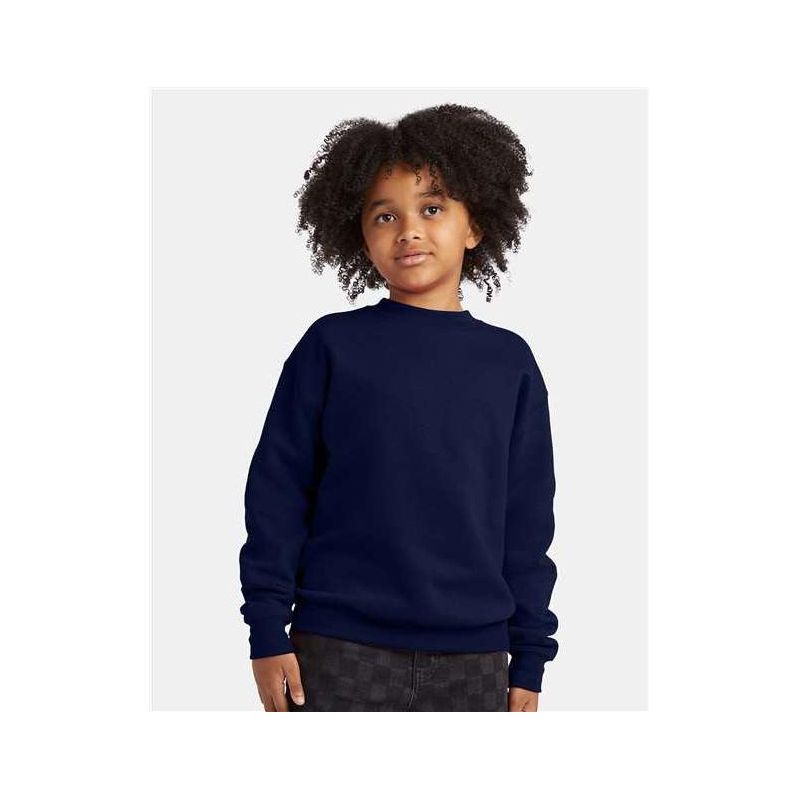 سويت شيرت إي جي برو للفتيات الصغيرات ذو الرقبة المستديرة من إيكوسمارت