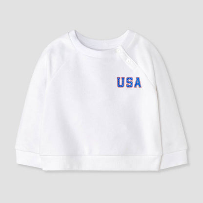 Baby USA Fleece Sweatshirt - Cat & Jack™ White