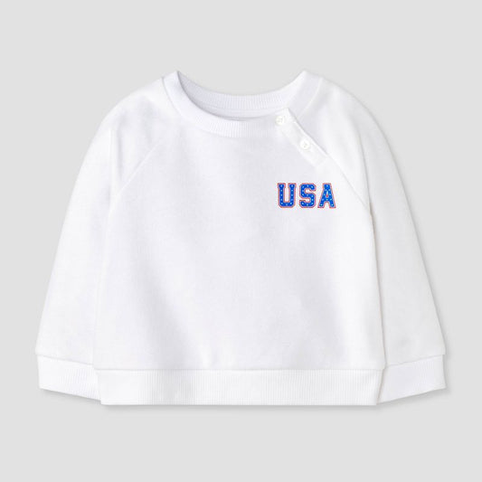Baby USA Fleece Sweatshirt - Cat & Jack™ White