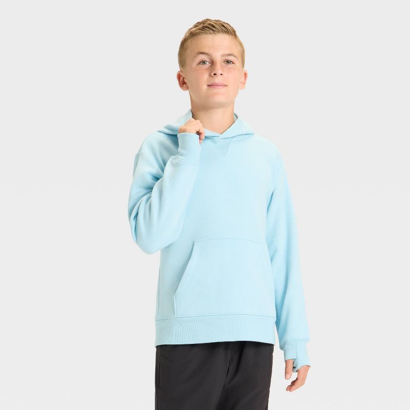 Boys' Active Comfort Fleece Pullover Hoodie - All In Motion™