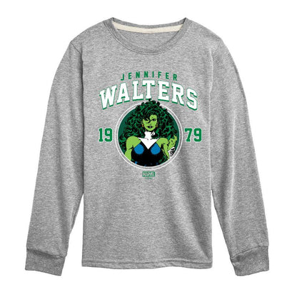 Boys' - Marvel - She-Hulk Walters Long Sleeve Graphic T-Shirt