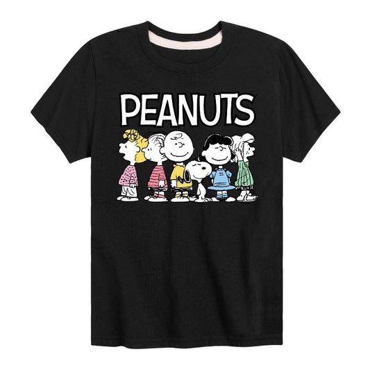 تي شيرت جرافيكي بأكمام قصيرة من Peanuts للأولاد - Peanuts Crew