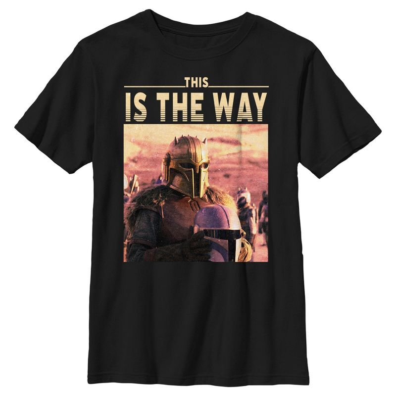 Boy's Star Wars: The Mandalorian The Armorer Time for a Fight T-Shirt