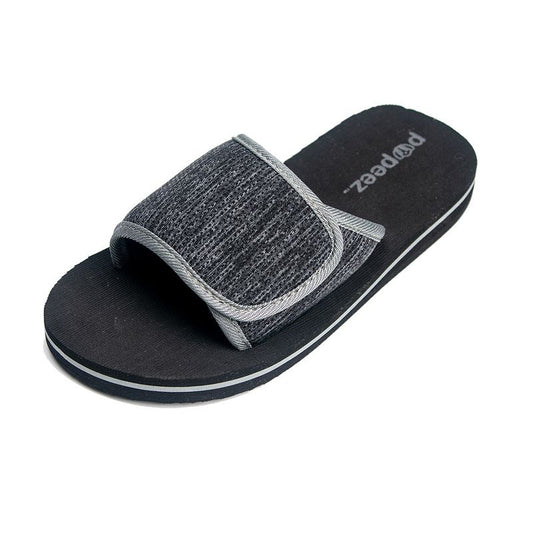 Roxoni Boys Open Toe Slipper Sandals for Indoor/Outdoor Fashion Father and Son Matching Slippers