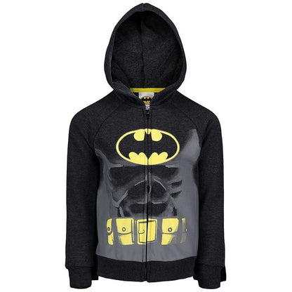 DC Comics Justice League Superman Fleece Zip Up Hoodie and Cape Little Kid to Big Kid