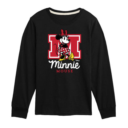 Boys' - Disney - Minnie Mouse Long Sleeve Graphic T-Shirt