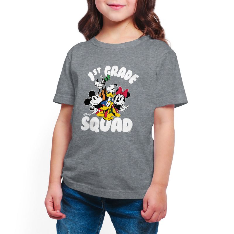 Boys' - Disney - 1st Grade Squad Short Sleeve Graphic T-Shirt