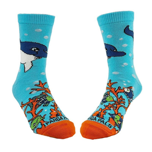 Dolphins in the Ocean Socks - from the Sock Panda (Ages 3-7)