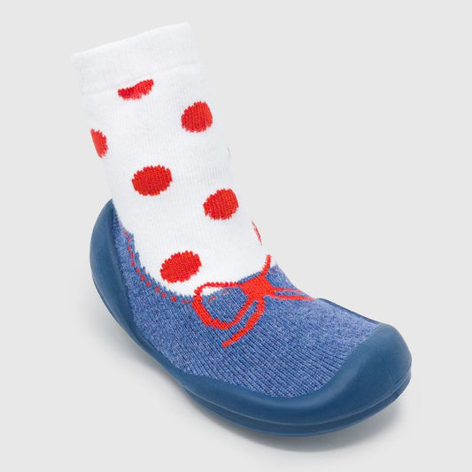 Komuello Toddler Girl Sock Shoes - Snow White