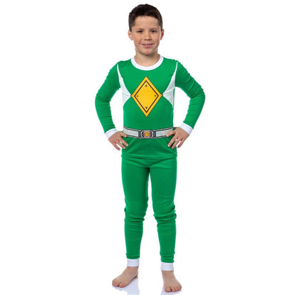 Power Rangers Boys' Red Ranger Classic Character Costume Sleep Pajama Set Red