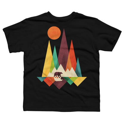 تي شيرت بتصميم الدب الجبلي من راديومود للأولاد