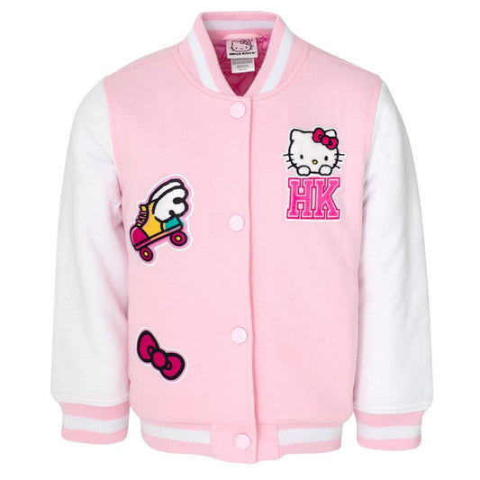 Hello Kitty French Terry Varsity Bomber Jacket