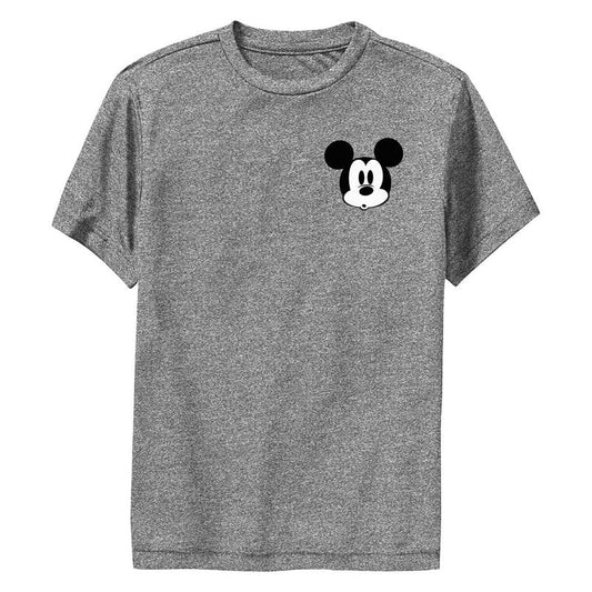 Boy's Mickey & Friends Vintage Oops Face Performance Tee
