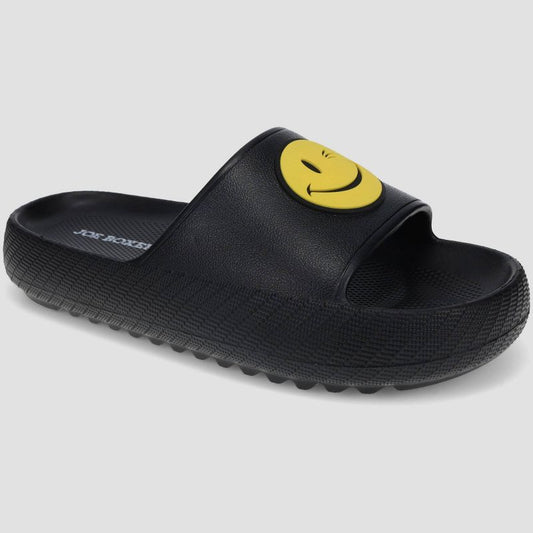 Joe Boxer Kids' Slides - Black