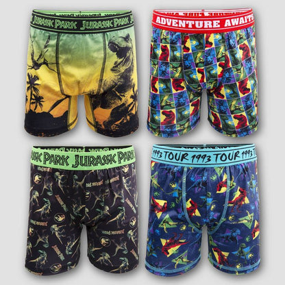 Boys' Jurassic World 4pk Underwear