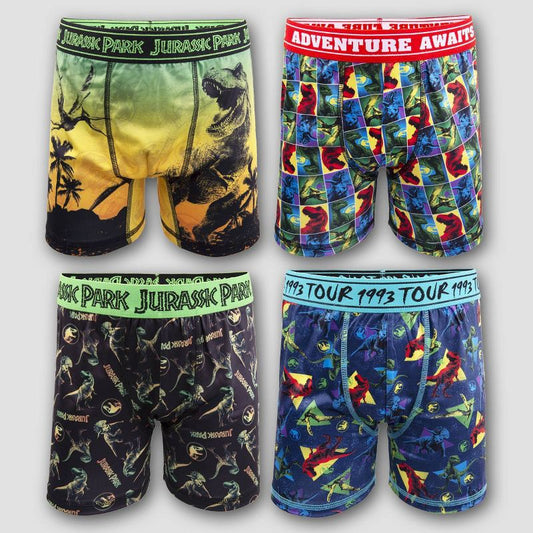 Boys' Jurassic World 4pk Underwear