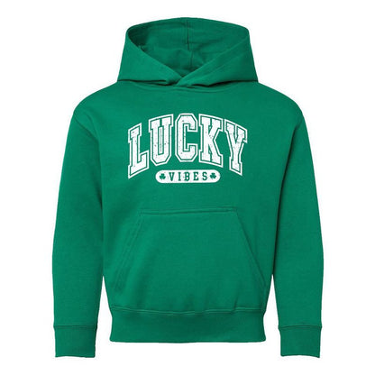 The Juniper Shop Lucky Vibes Distressed Youth Graphic Hoodie