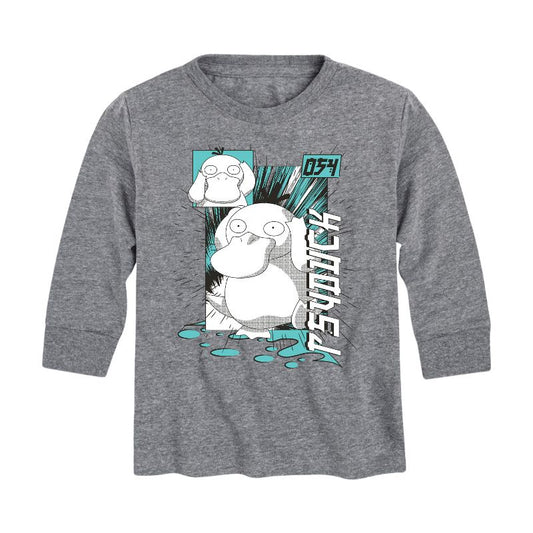 تي شيرت جرافيكي بأكمام طويلة للأولاد - بوكيمون - سايدك أنمي