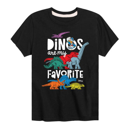 Boys' - Disney - Mickey Dinos Are My Favorite Short Sleeve Graphic T-Shirt