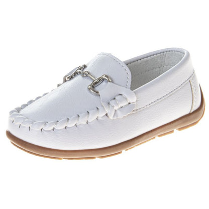 Josmo Toddler Boys Loafer Shoes: Penny Loafer Casual Slip-On Moccasin Flats for Boys' Dress Shoes (Toddler)