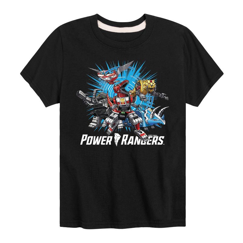 Boys' - Power Rangers - Zords Short Sleeve Graphic T-Shirt