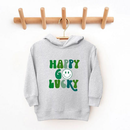 The Juniper Shop Happy Go Lucky Smiley Face Toddler Graphic Hoodie