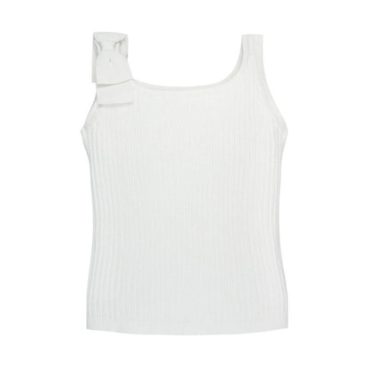 Hope & Henry Girls' Bow Sweater Tank, Kids